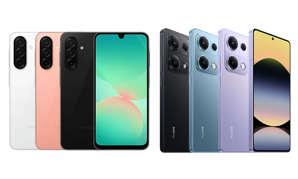 مقایسه سامسونگ Galaxy A26 5G و شیائومی Redmi Note 14s در آترامارت